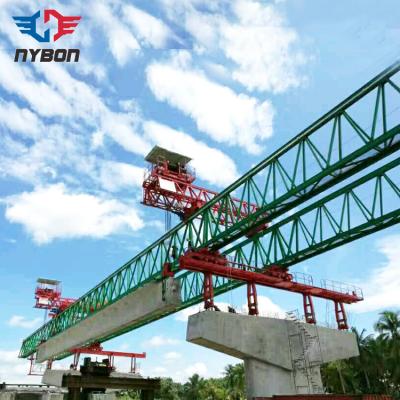 China Bridge Crane 250t Electric Steel Bridge Launcher Erecting Over Concrete Bridge Girder Crane for sale