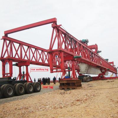 China Bridge Crane High Performance Road And Railway 50m Big Bridge 180t Construction Crane for sale