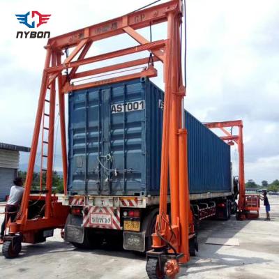 China Mobile Gantry Crane Portable Container Gantry Crane for Containers for sale