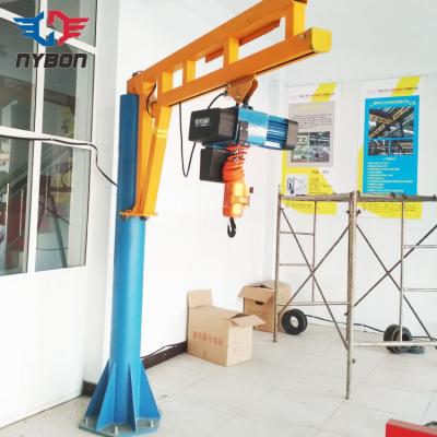 China Jib Crane 5 Ton Small Slewing Pillar Crane Column Floor Fixed Pillar Jib Crane for sale