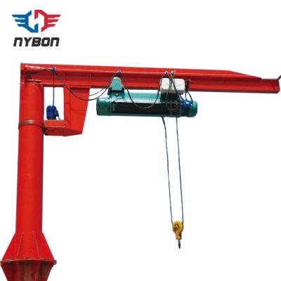 China Jib Crane 360 ​​Degree Floor Mounted Rotary Arm Small 3t Portal Jib Crane for sale