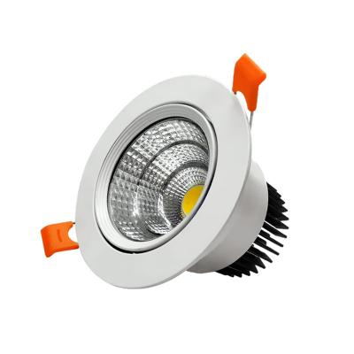 China Hot Selling Luxury LED Embedded Lamps LED Downlight Spotlight COB 5W 7W 12W 12W 20W 30W LED Ceiling Light for sale