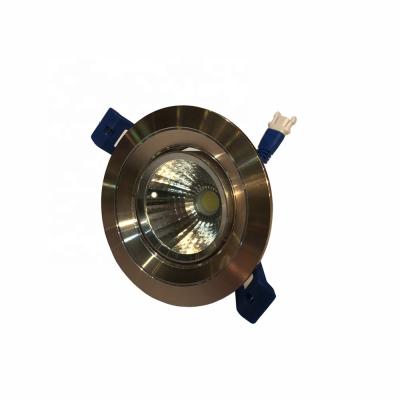 China Hot Selling Luxury CE RoHS LED Down Light Gold Color COB 7W LED Ceiling Light For Villa for sale