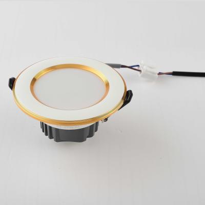 China Optimal Enclosed High Quality Aluminum Round LED Downlight Lamps SMD 5W LED 100000Piece/month for sale