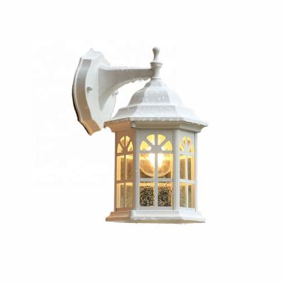 China Vintage Waterproof European Style Retro Wall Lamp Aluminum Garden Lamp Yard Outdoor Light for sale