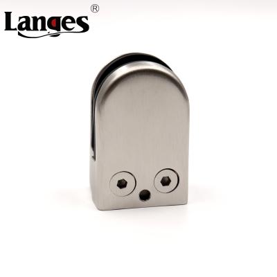 China 304/201 Hardware Stainless Steel Modern Architectural Adjustable Fencing Glass Clamp for sale