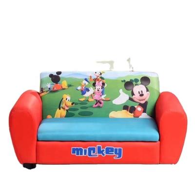 China 2020 modern china sofa factory cartoon baby children child wooden soft chair child sofa built in china for sale