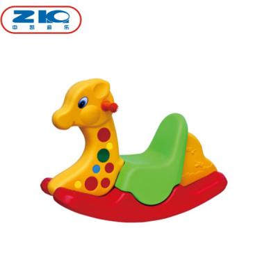 China Ride on toy 3-8 years age range plastic rocking horse and size 84*30*46cm (LxWxHcm) for children for sale