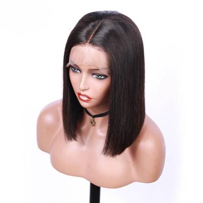 China Wholesale Silky Straight HD Full Wave Lace Front Human Hair Bob Human Hair Transparent Wigs For Color Women Brazilian Virgin Hair Lace Front Wig for sale