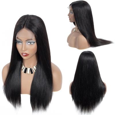 China Wholesale HD Silky Straight Wave Brazilian Hair Lace Front Wig Virgin Hair Cuticle Aligned Full Lace Wig 13x4 Lace Frontal Wig For Black Women for sale