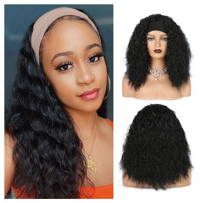 China Silky Straight 100% Virgin Brazilian Hair Headband Wigs, Cheap Wholesale Natural Hair Wigs For Black Women, None Lace Wigs for sale