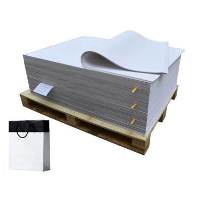 China Factory Price Gc1 Anti Curl Cardboard Sheets Duplex White Coated Duplex Cardboard Board With White Back for sale