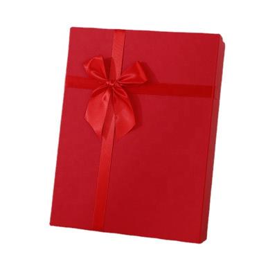 China Custom Size Stocklot Red Wrapping Board Paper Anticurl For Clothing Tags Gift Box Packing for sale