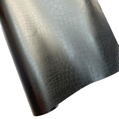 China Embossed factory stock 200g crocodile printing artificial leather anti-curl paper for packing case gift bag for sale