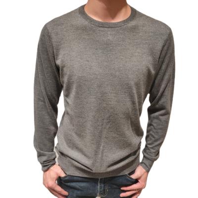 China 2020 High Quality Men's 100% Cashmere Anti-wrinkle Fashion Long Sleeve Sweater for sale