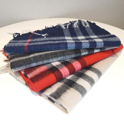 China Classic Design Warm Classic Winter Sale Colorful Stripe Scarf Wool For Woman for sale