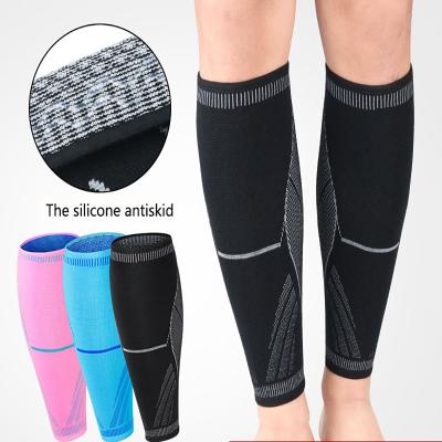 China Outdoor Basketball Football Mountaineering Running Compression Calf Guard Knitted Outdoor Basketball Football Mountaineering Running Leg Guards for sale