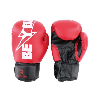 China Comfortable Custom Training Sanda Taekwondo Fight Boxing Gloves Fitness Boxing Gloves for sale