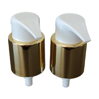 China Non Spill 24/410 Gold UV Craft Plastic Lock Cream Liquid Left Right Hand Sprayer for sale