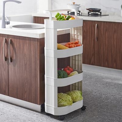 China Durable Modern Square Design White Bathroom Kitchen Style Multilayer Storage Rack for sale