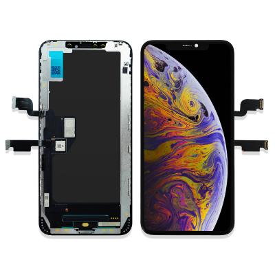 China Compatible Black 100% Full Screened LCD Protector Display For Iphone XS Max LCD Screen for sale