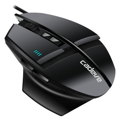 China Unique Gaming OEM/ODM Factory Design Gaming Mouse with 2400 DPI Adjustable for sale