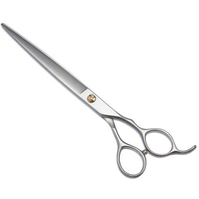 China Factory Direct Dogs Straight Scissors Professional Grooming Dog Cutting Shears 440C Stainless Steel For Dogs for sale