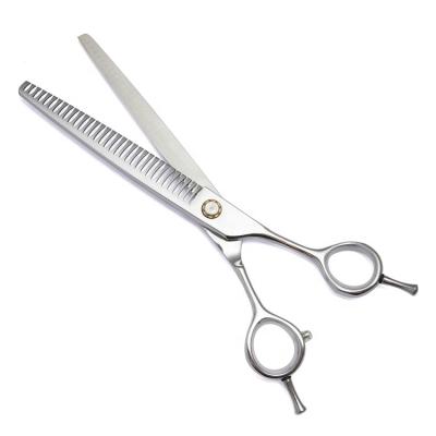 China 2022 Free Shipping Dogs Pet Grooming Scissors 440C Stainless Steel Hairdressing Tools 7 Inch Shears for sale