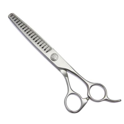 China Dogs Pet Grooming Tools Slimming Shears Hairdressing Products 440C Stainless Steel 7 Inch Chunker for sale