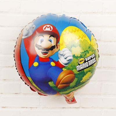 China Super Mario Foil Balloons Inflatable Game Party Supplies Cartoon Characters Themed Party Supplies Inflatable Globos for sale