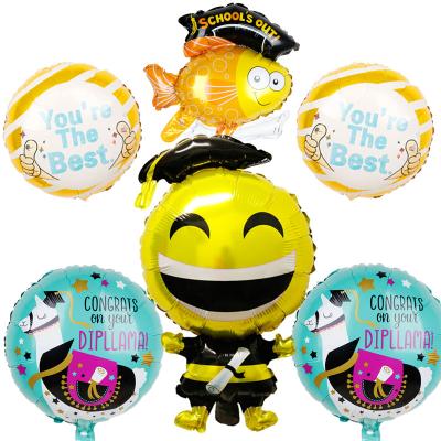 China Party Supplies Congratulation Foil Helium Balloon For Graduation Party Decoration Graduate Balloon for sale