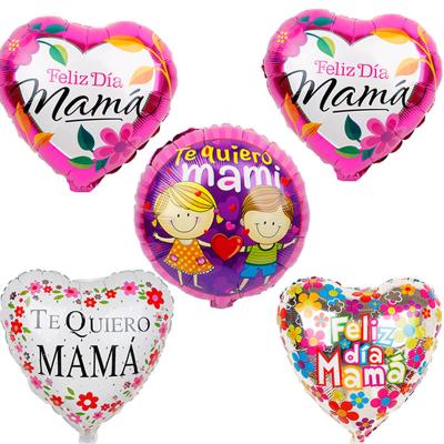 China Party Supplies Spanish 18 Inch Te AMO Helium Balloon Happy Mom Balloon Happy Mum / Dad for sale