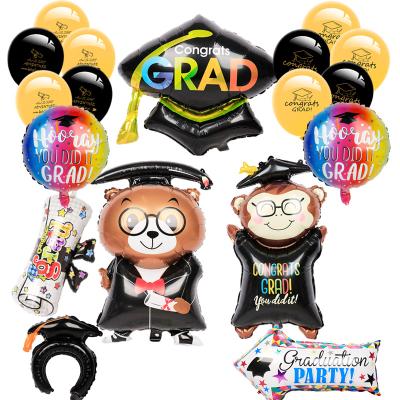 China Party Supplies Graduation Party Supplies Globos Graduation Party Decorations Congratulations Graduate 2020 Graduate Banner Graduation Balloons Class of 2020 for sale