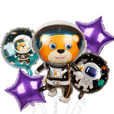 China Party Decorations Space Back Foil Balloons For Birthday Party Decorations Kids Gifts Back Classic Toys Helium Balloon globos for sale