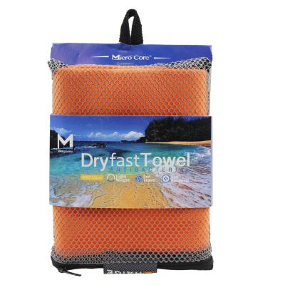 China QUICK DRY Easy To Wear Microfiber Swimming Towel With Different Packing for sale