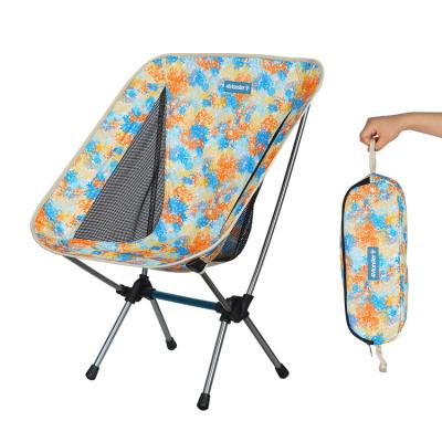 China Moon Modern Outdoor Lightweight Folding Camping Chair For Beach And Traveling for sale