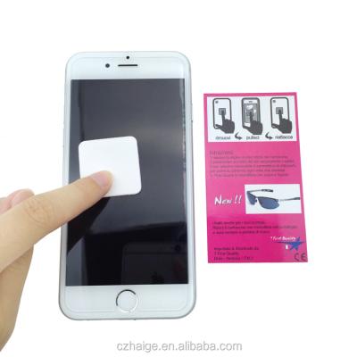 China Mobile Phone Microfiber Sticker Screen Remover/Convenient Mobile Screen Cleaner /Super Screen Cleaner Sticker for sale