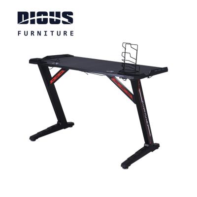 China Cheap Customized Dious Price Second Hand Computer Table Game Table L Shape Ergonomic Table for sale