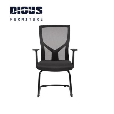 China Comfortable Popular Modern Visitor Chair Dious Armchair Italy Office Chair Fabric for sale