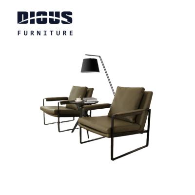 China Dious Furniture Modern High Quality Home Single Seater Sofa Set Living Room Or Office for sale