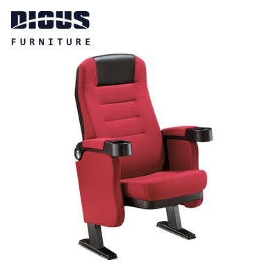 China Factory Supplier Modern Dious Theater Seating Commercial Movie Theater Chairs Cinema Seat With Cup Holder for sale