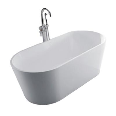 China Whirlpool Free Portable Acrylic Clawfoot Tub Tub Soaking Bathtub for sale