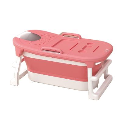 China Eco-freindly Spa Plastic Folding Portable Bathtub for Kids and Adults Freestanding Bathtub for sale