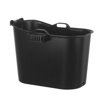 China Body Soaking China Food Grade Plastic Portable Bathtub For Adult Outdoor And Indoor Tubs for sale