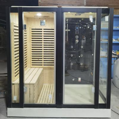 China Combine Dry And Wet Room Sauna Computer Control Panel Crystal Infrared Ceiling Panel Heater For Sauna Room for sale