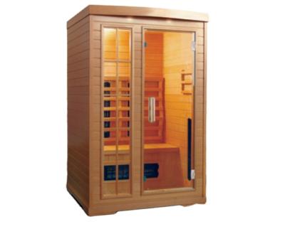 China Cheapest Portable Sauna Wooden Turkish Bath Infrared Room Cabinet Computer Control Panel Far Infared Steam Sauna Room for sale