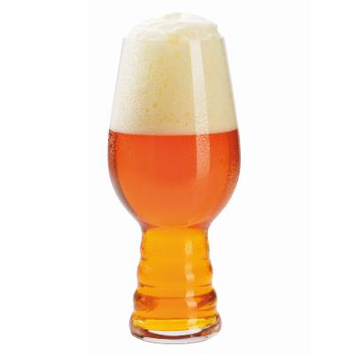 China Sensitive model Large Capacity Beer large capacity the new can Lead-free Crystal Beer Glass Cup for sale