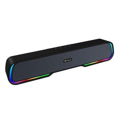 China 2022 New Products New Arrivals Gifts Wireless Music Amplifier RGB Bass Tooth Trending Light Blue Speaker for sale