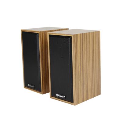 China Factory Wooden+iron net popular usb speaker PORTABLE speaker brand for sale