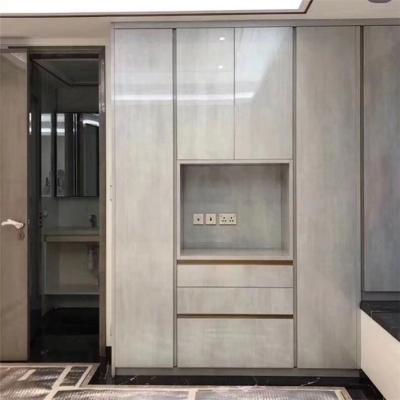 China Other Designs 2021 Canton SJUMBO Italy Style Wardrobe Bedroom Furniture Aluminum Glass Door for sale